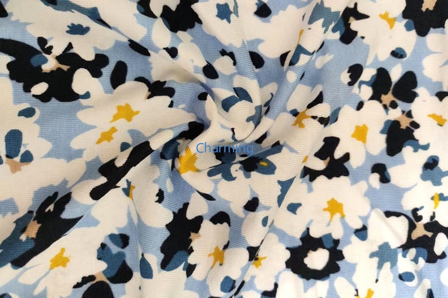 数码活性印花氨纶汗布